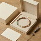 Multi-Gemstone and Wood Accent Bracelet